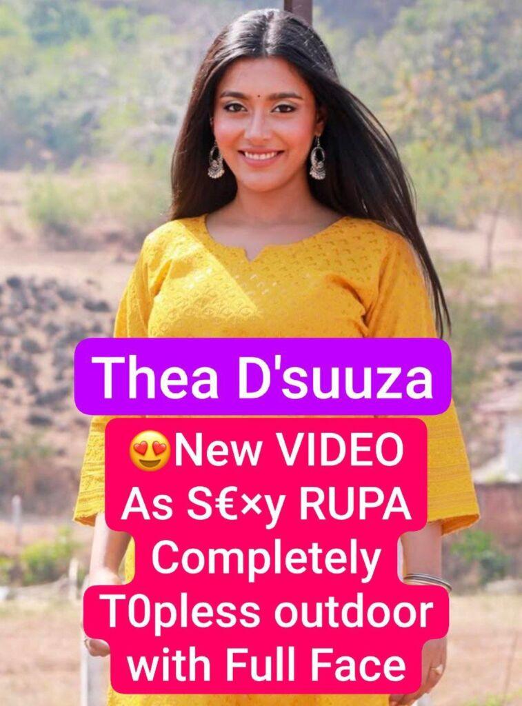 🥵 ThEA DSUUZA Most Requested New Latest VIDEO Ft. As S€×y RUPA Completely T0pless outdoor with Full Face Seductive Expressions🥵💀 !! IF YOU MISS IT YOU WILL REGRET IT, FREAKING TONED BODY !!! 💀