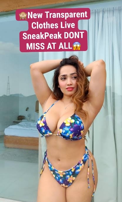Aditi Mistry ~ Latest New Transparent Clothes Live SNEAKPEAK