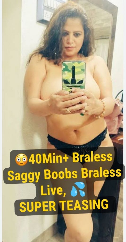 Sapna Sappu ~ Latest Paid App Live Session Saggy Boobies