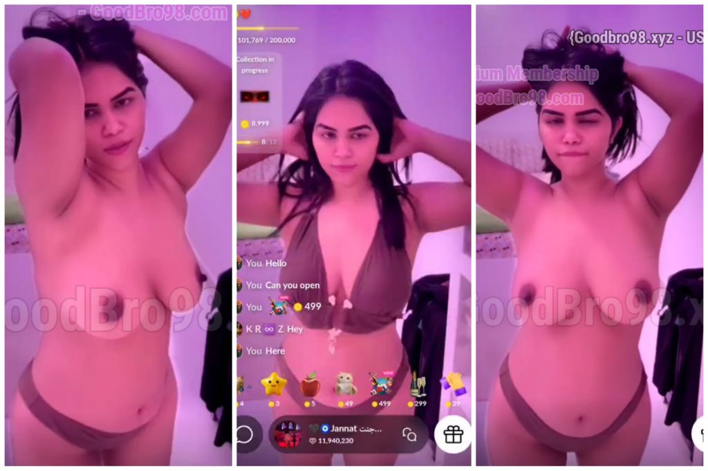 Sexy Tango Model ~ Latest Premium Live Topless With Face