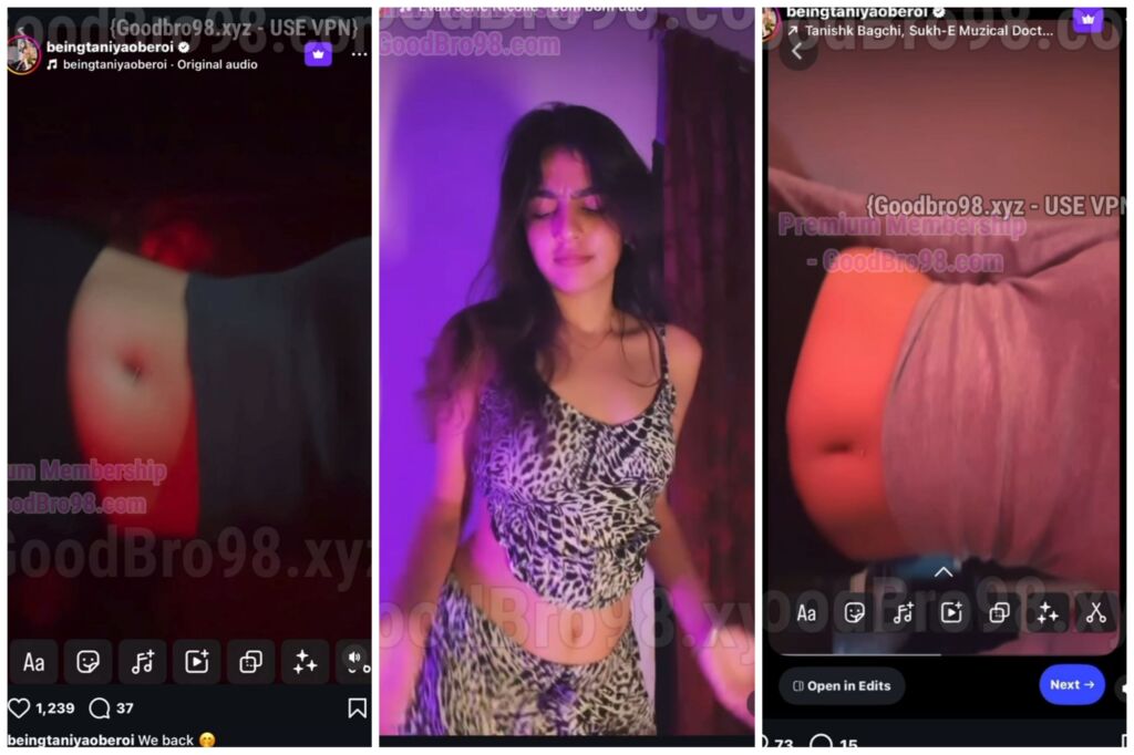 Taniya Oberoi ~ Famous Insta Model Exclusive Premium Content