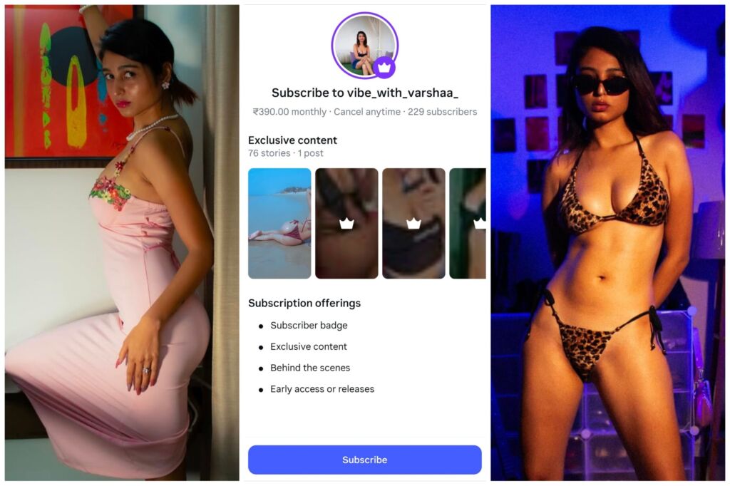 Vibe With Varsha Insta EXCLUSIVE CONTENT