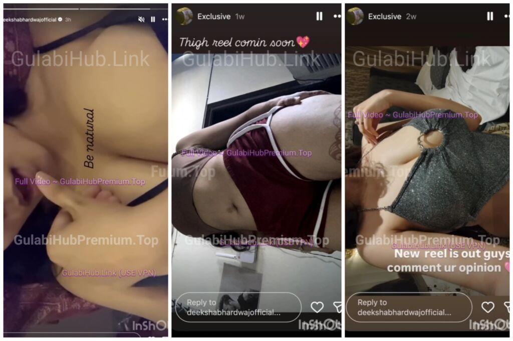 Deeksha Bhardwaj ~ Insta Exclusive Heaven Body She Teases So Fucking Good