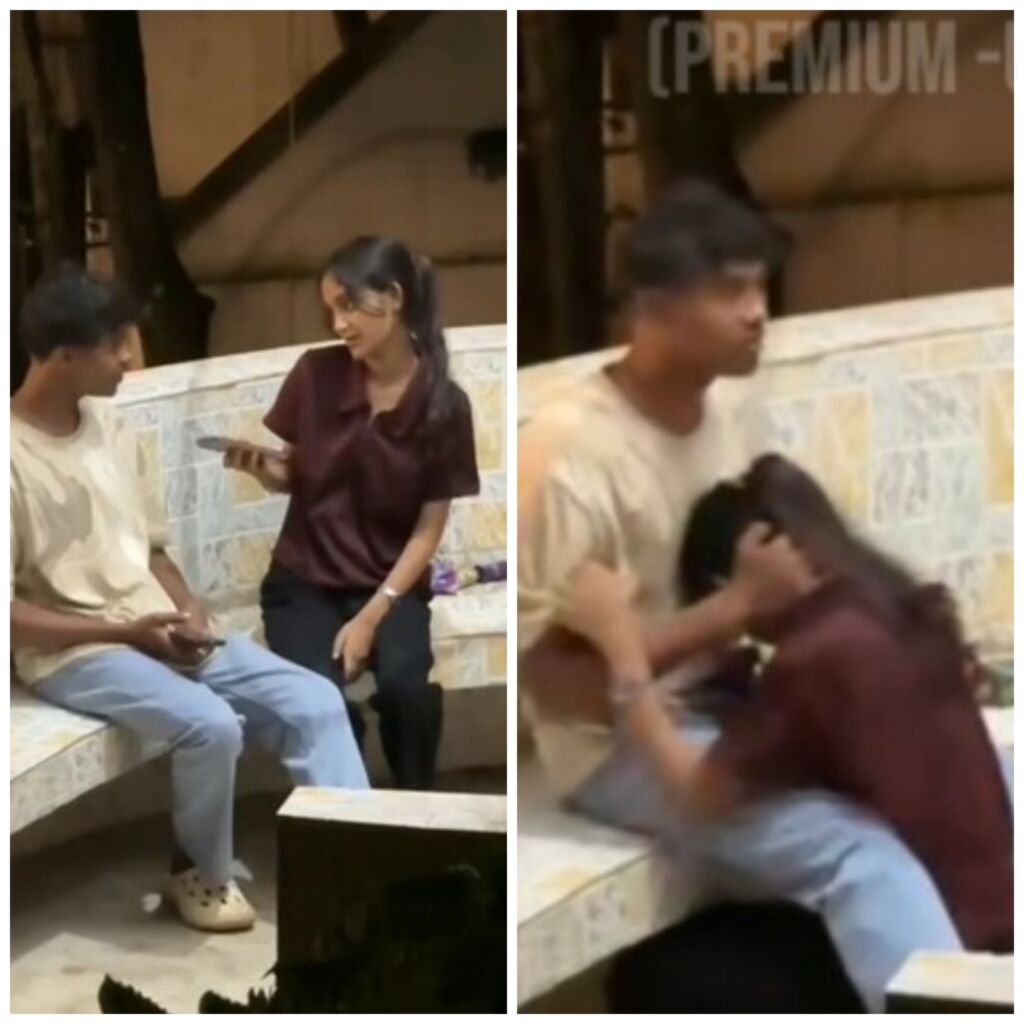 SUPER VIRAL THESE DAYS ON INSTAGRAM REELS ~ COUPLE BLOWJOB VIDEO IN PUBLIC PLACE