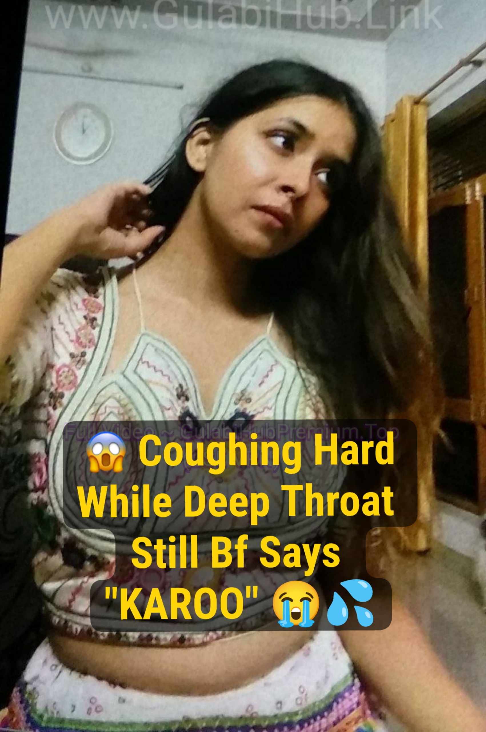 FIRST TIME BLOWJOB ~ Coughing While Doing It But Bf Says “KAROO” Full Nude Doggy Style