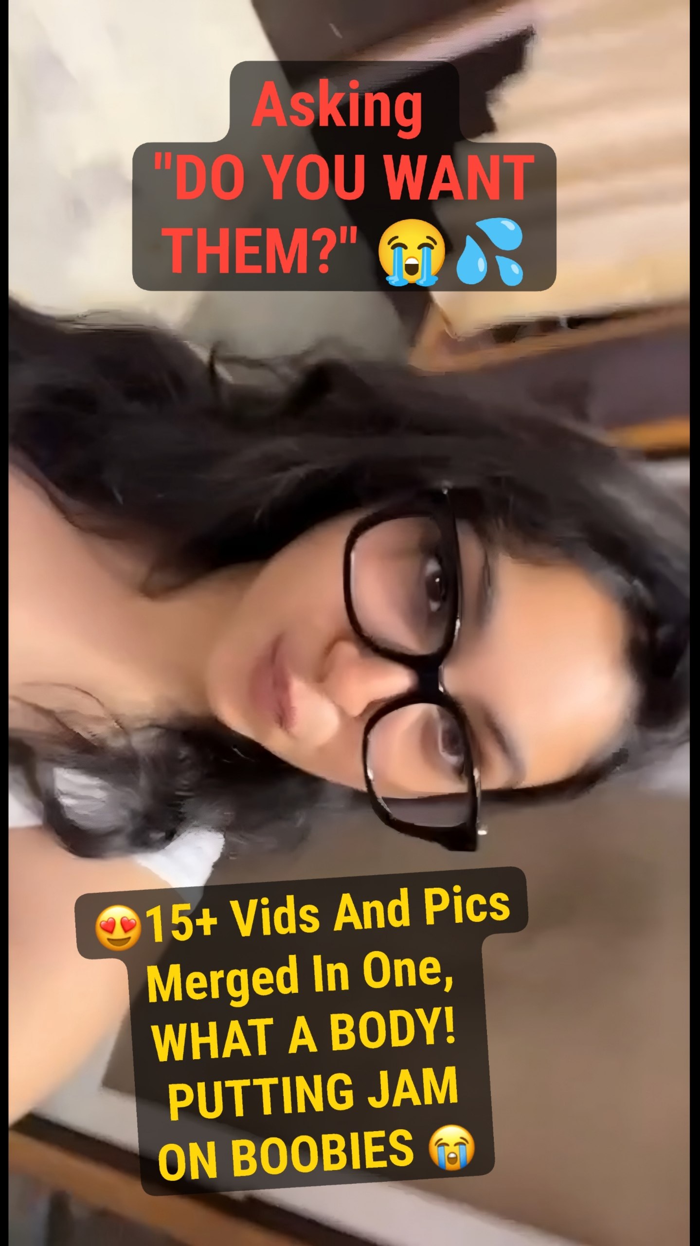 This Might Get Deleted ~ And You Know Why! “Putting Jam On Her Tits To Tease Her Working BF” PIC+VIDEOS MERGED