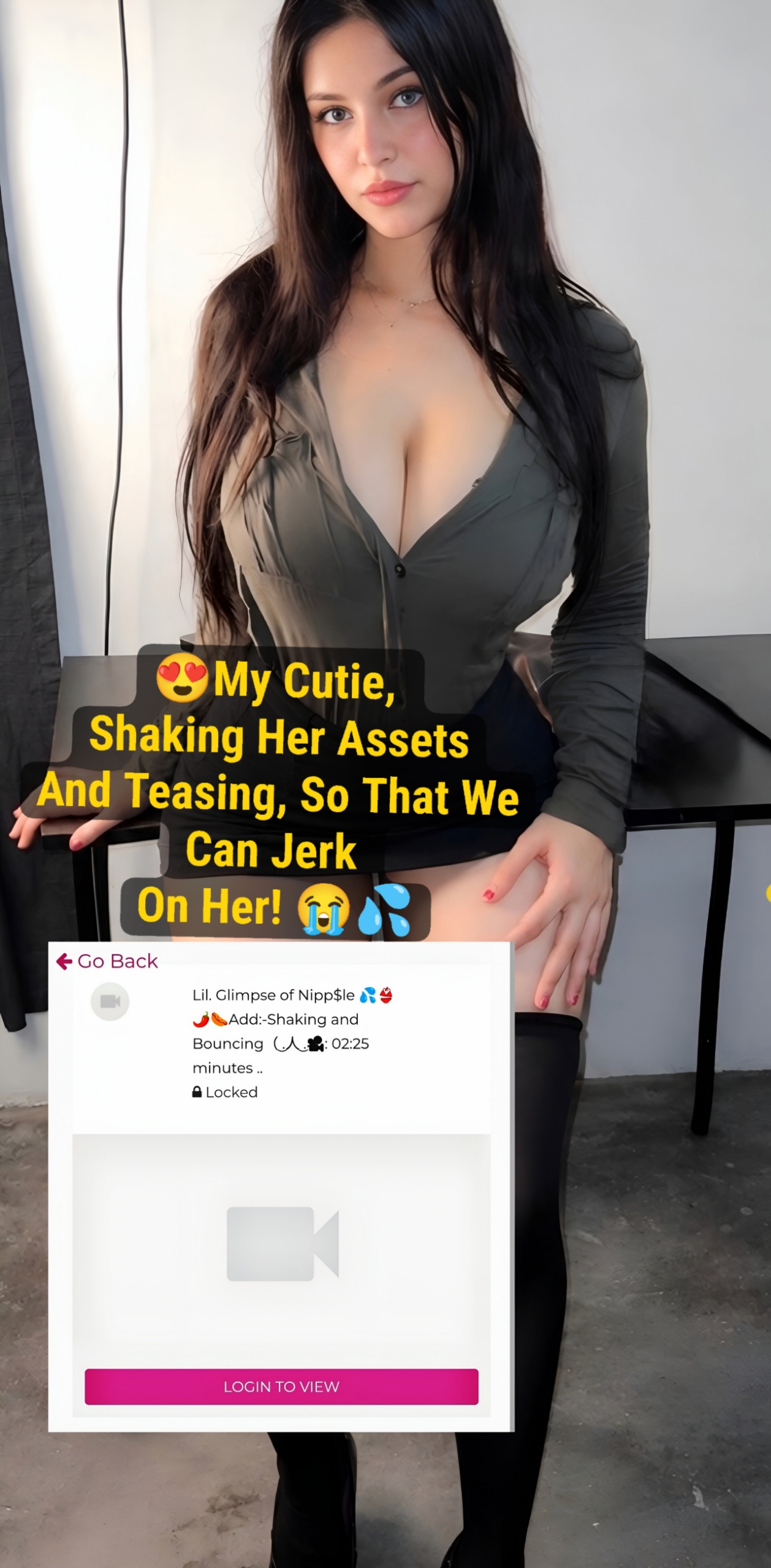 Shanaya Katiyan ~ Latest Paid App Video Just For US To Jerk On This Bitch, Having 1M+ Insta Followers