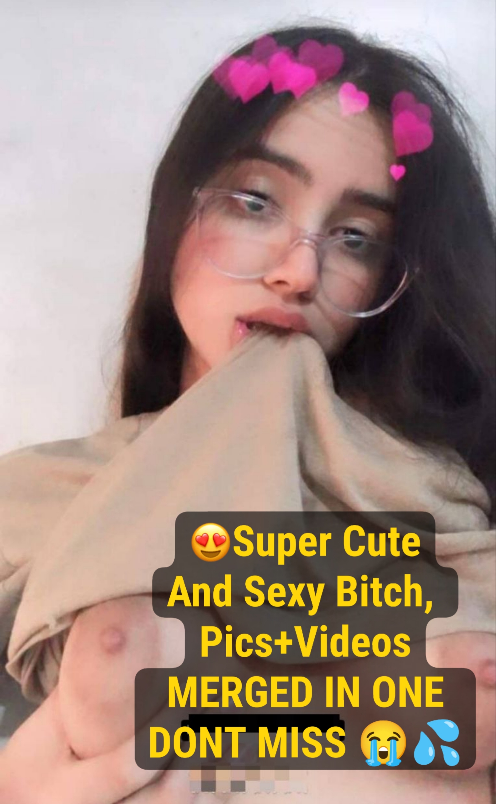 THIS WILL 100% GETS DELETED ~ Pics+Video Full Nude With Face Cute Sweet Bitch Collection