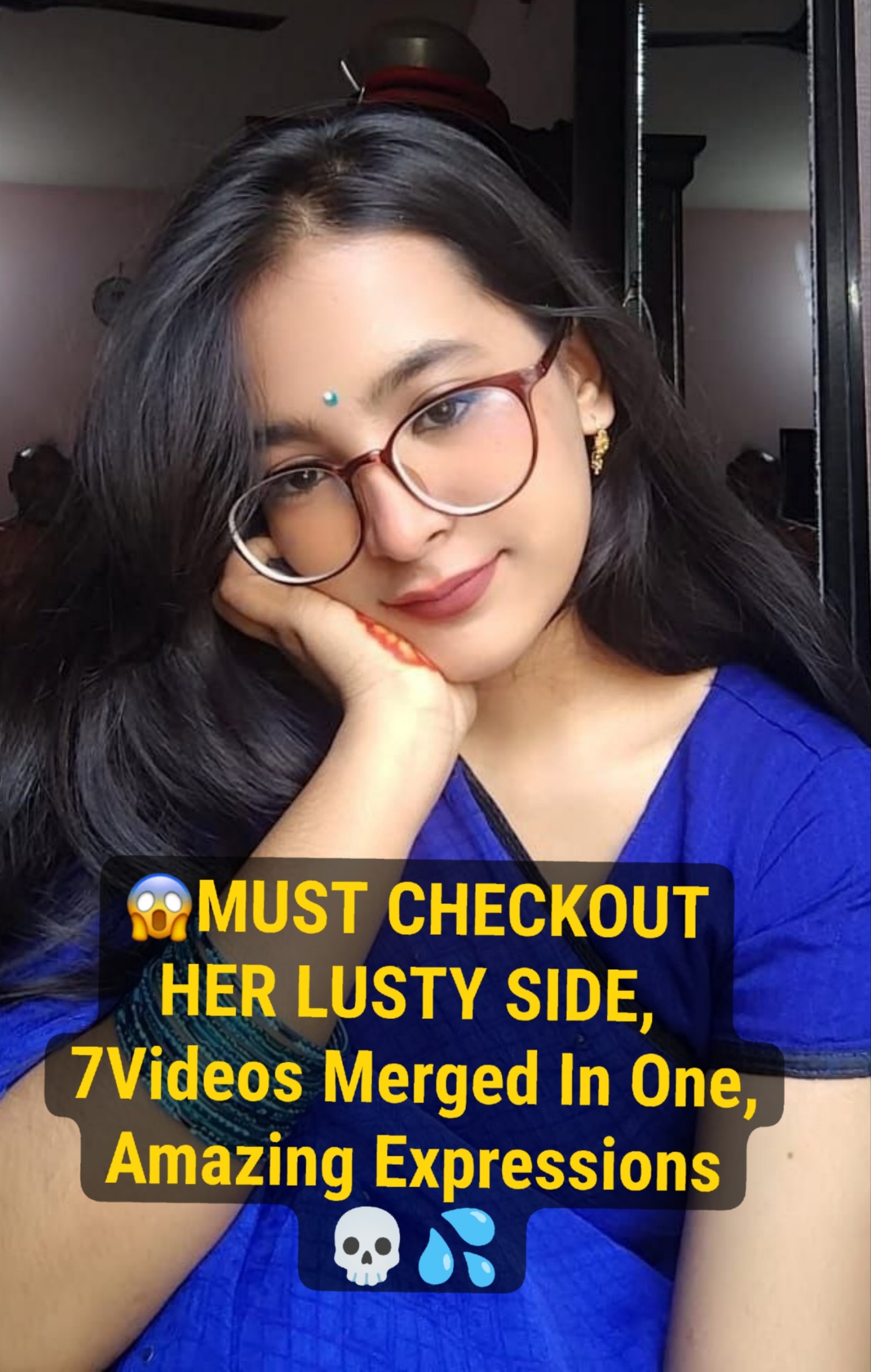 THIS MIGHT GET DELETED ~ Soo Cute And Innocent Bitch, Full Nude Crazy Expressions 7Videos Merged In One