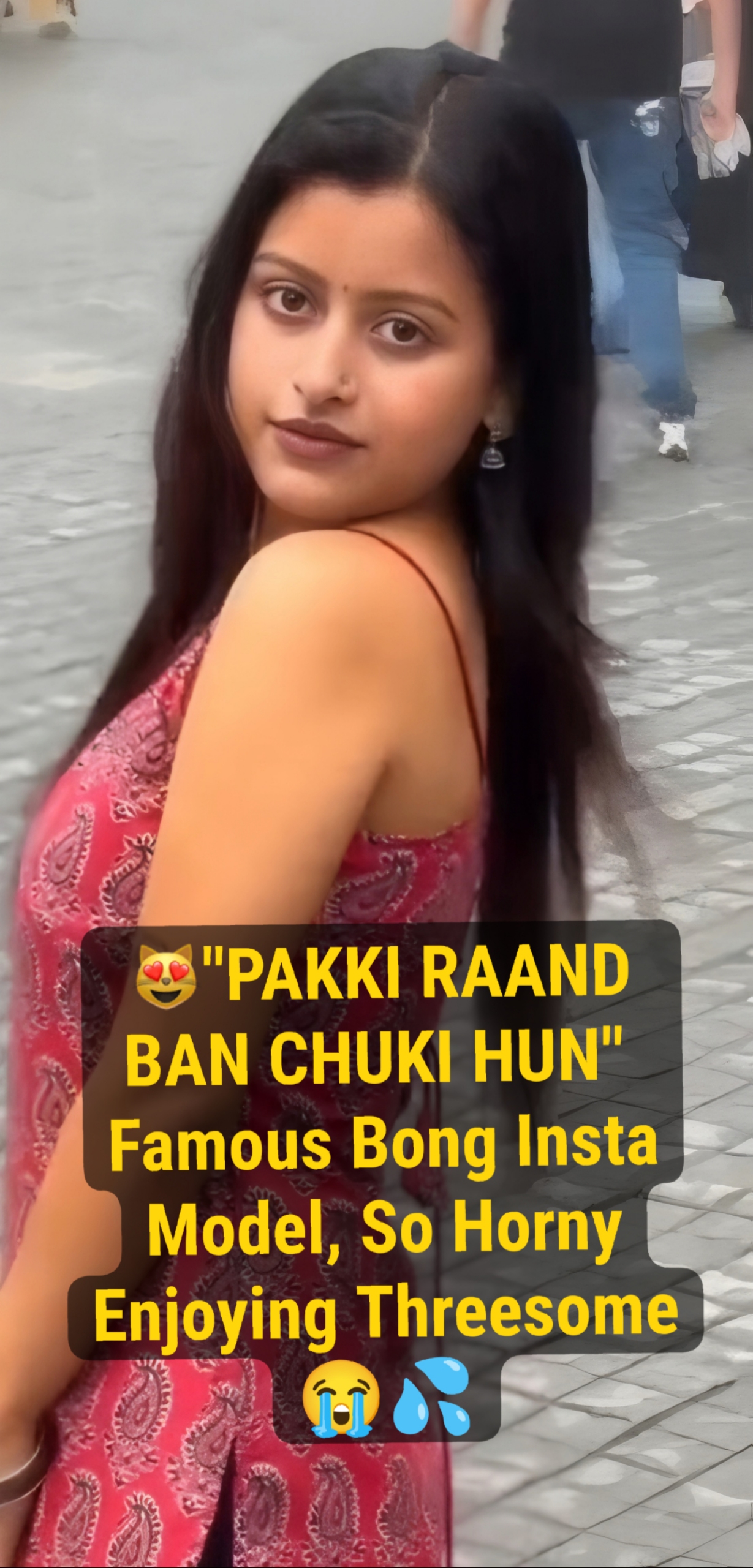 PAKKI RAAND BAN CHUKI HUN ~ THIS WILL GET DELETED! Famous Bong Insta Model Threesome Videos Leaked ALL MERGED IN ONE