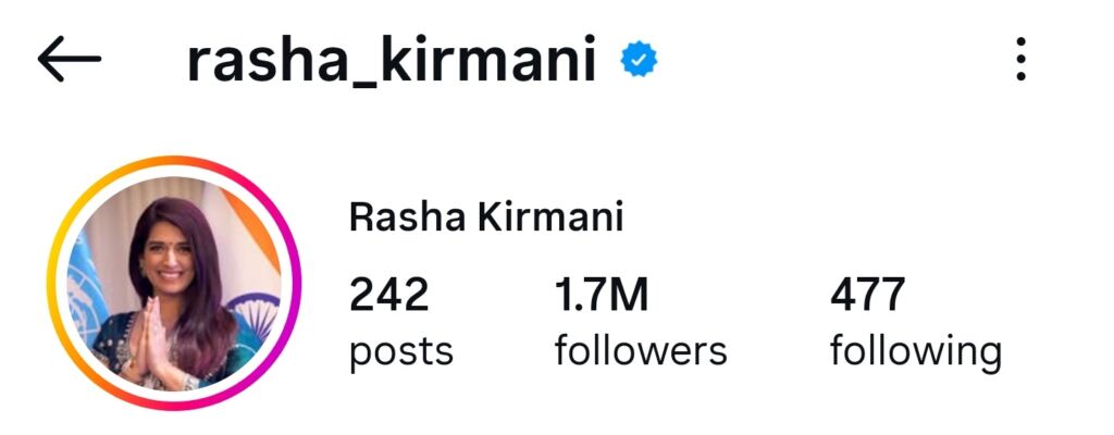 Rasha Kirmani ~ She Recently Joined Insta Exclusive And Already Posting Clear Ass View And Semi Nudes