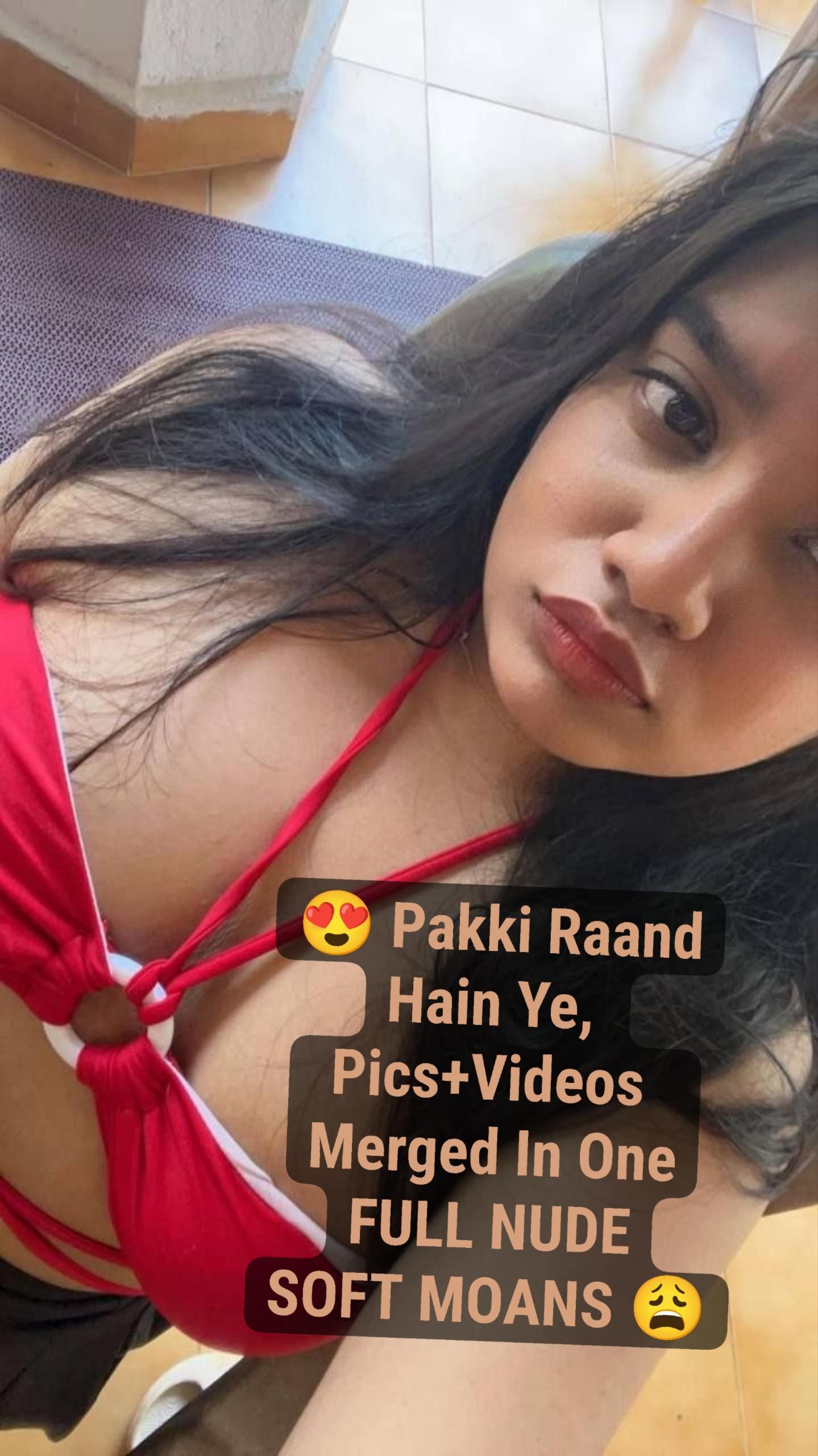 THIS MAY GETS DELETED ~ Pics+Video Merged In One Full Nude With Face Soft Moans