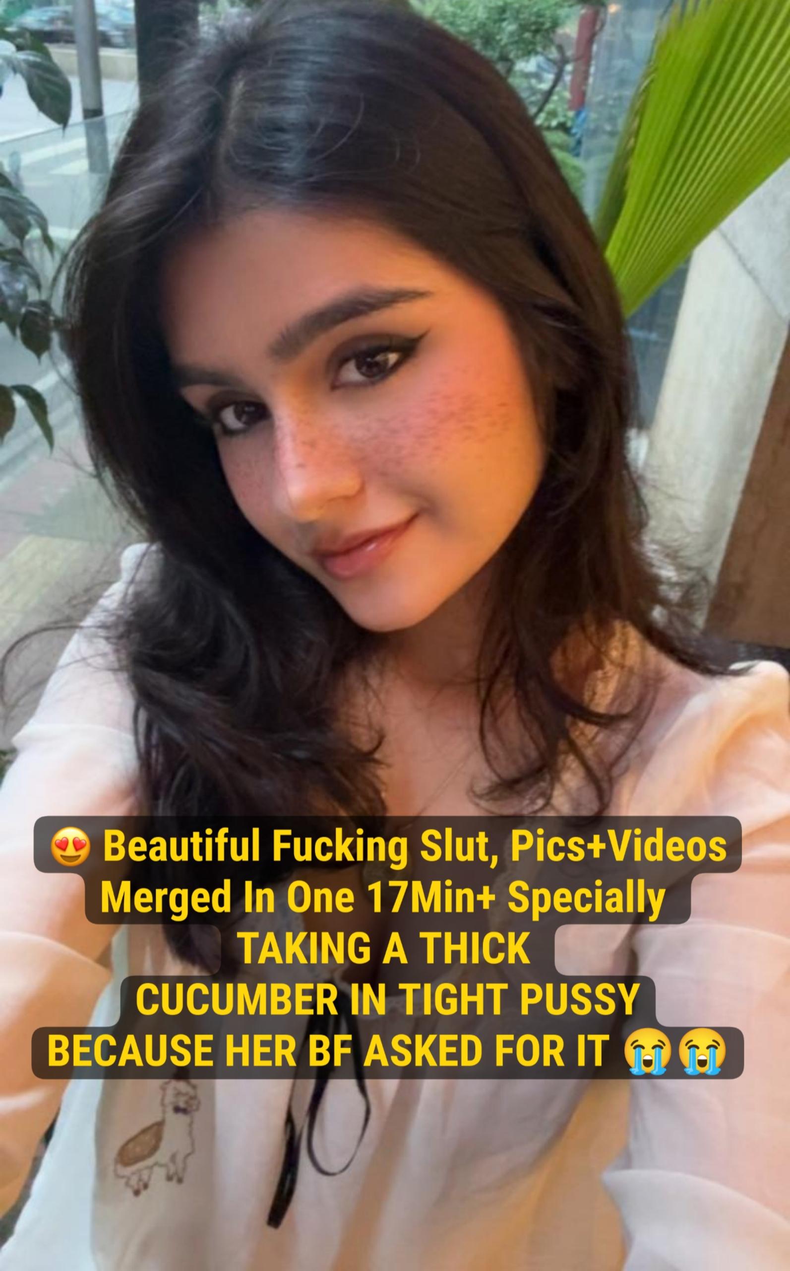 “Sabse Mota Wala Select Karo And Ghusao” ~ Weird Request From This Cute Bitch Bf, SUPER TIGHT PUSSY WATCH HER EXPRESSIONS