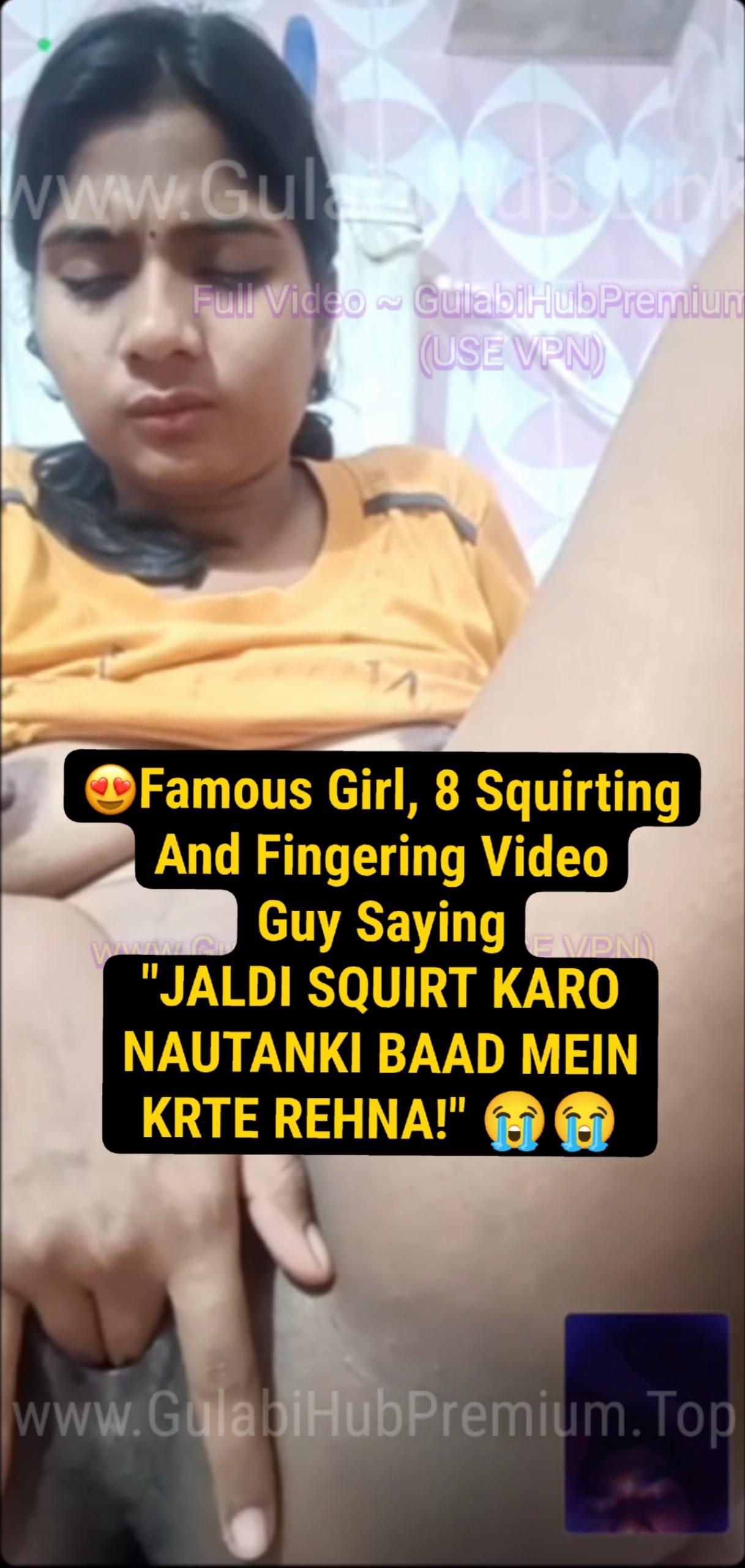 THIS MAY BE DELETED BUT IT’S BEST~ DIRTY HINDI REQUESTING TO SPREAD PUSSY MORE AND MORE TO ENJOY WHILE SHEE SQUIRTS