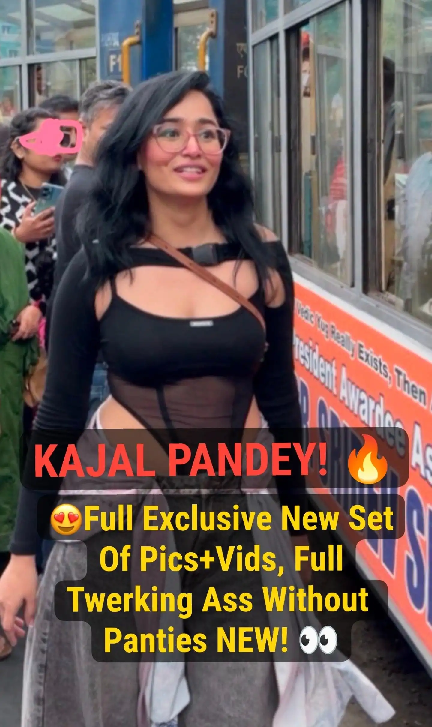 Kajal Pandey ~ New Pics+Videos Premium Update Straight Outta Her App, Twerking Her Ass So Fucking Harddd