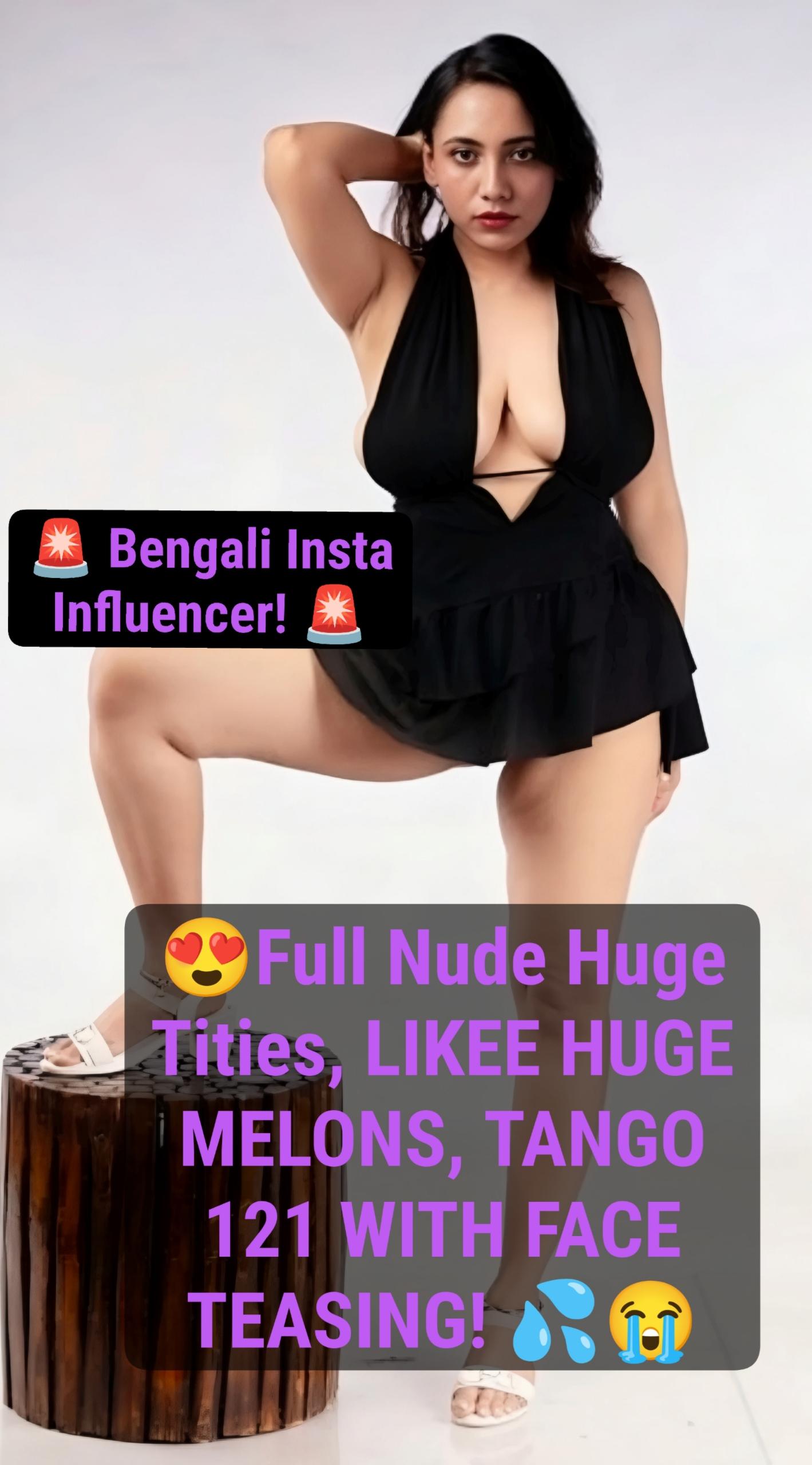 Madhurima Sutradhar  ~ Famous Insta Bengali Celeb, Full Nude Big Melons Tities Out On Cam 121 TANGO EXCLUSIVE