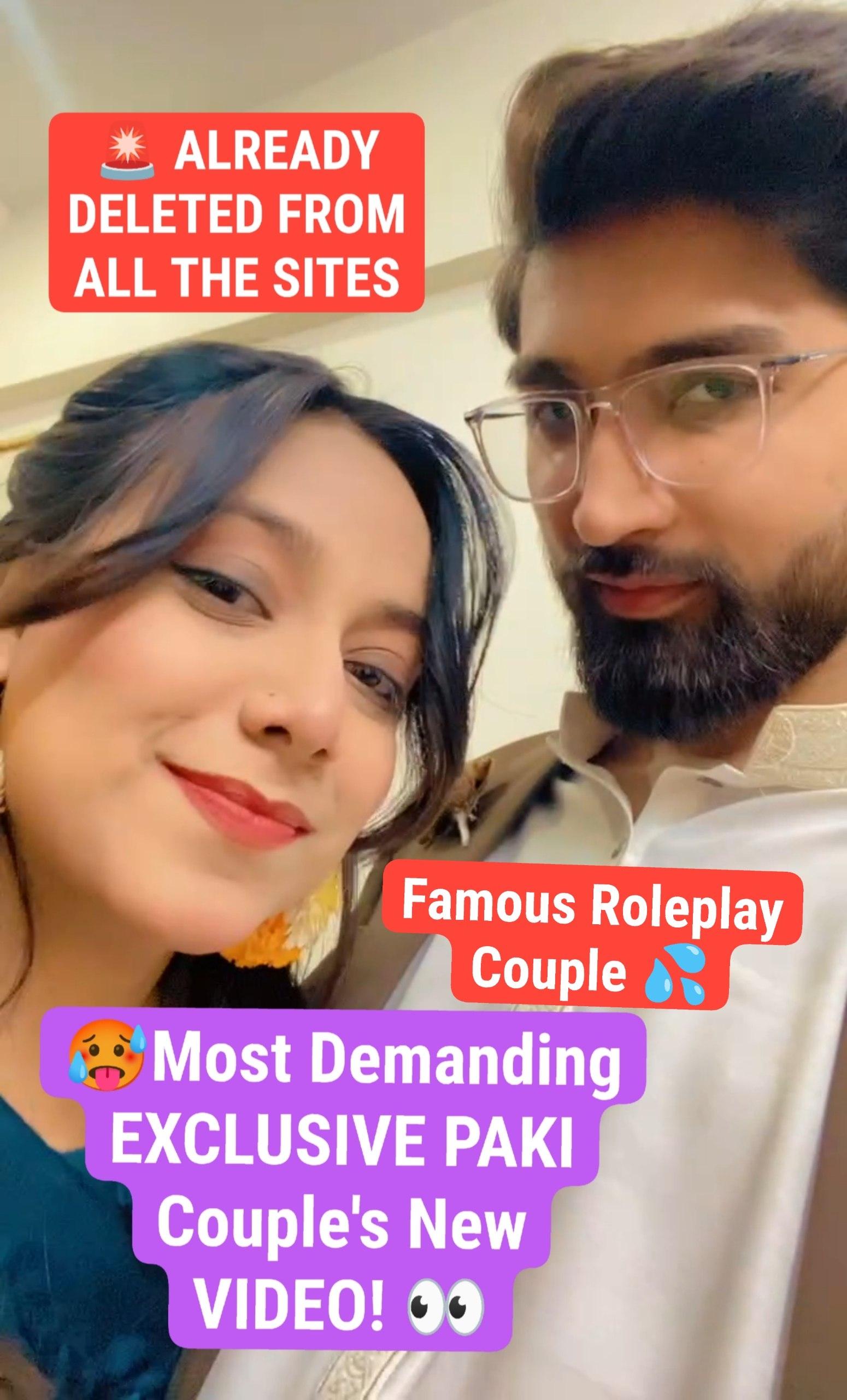 THIS WILL BE DELETED ~ Full Nude Pakistani Roleplay Couple SUPER VIRAL ON MEMES