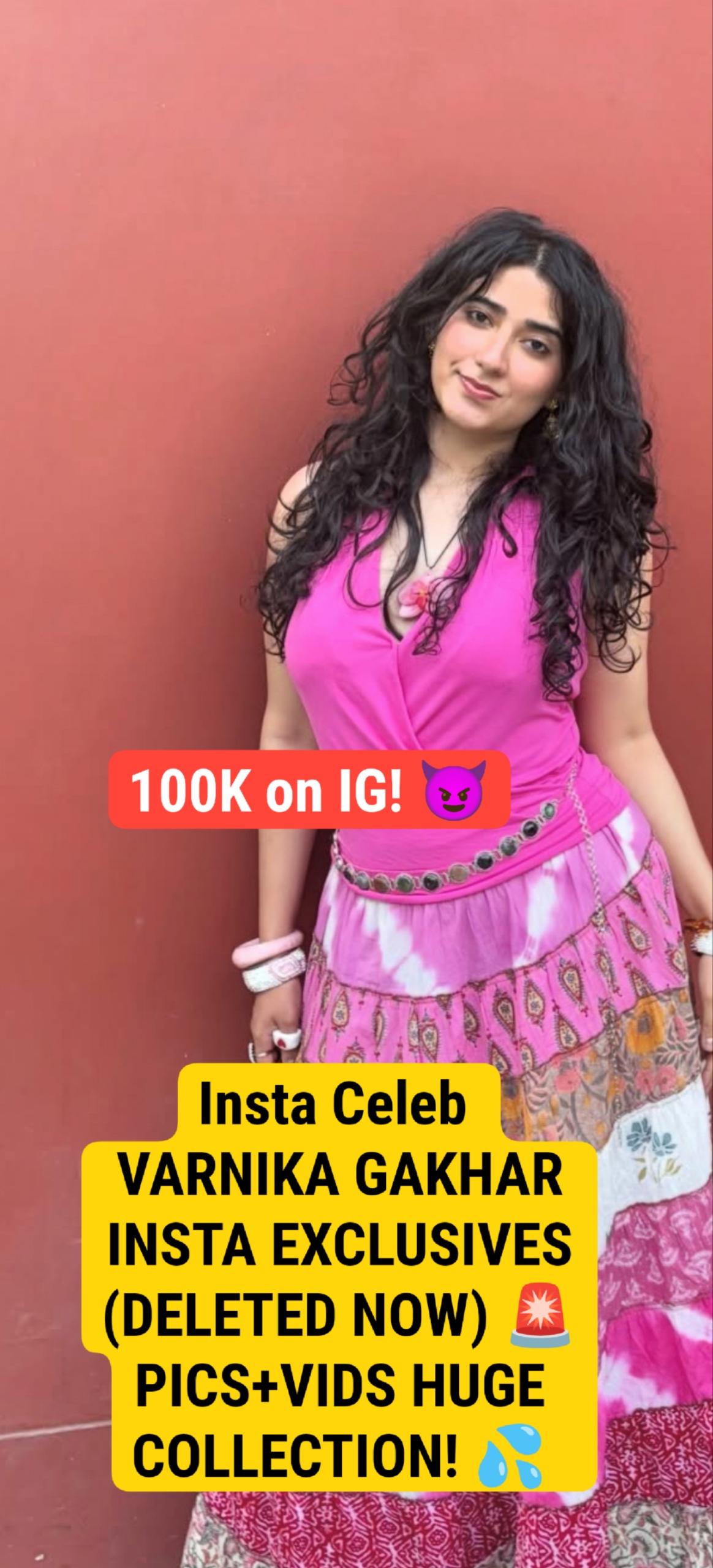 Varnika Gakhar ~ Full Nude Exclusives DELETED NOW! Pics+Videos All Merged In One NAVEL QUEEN