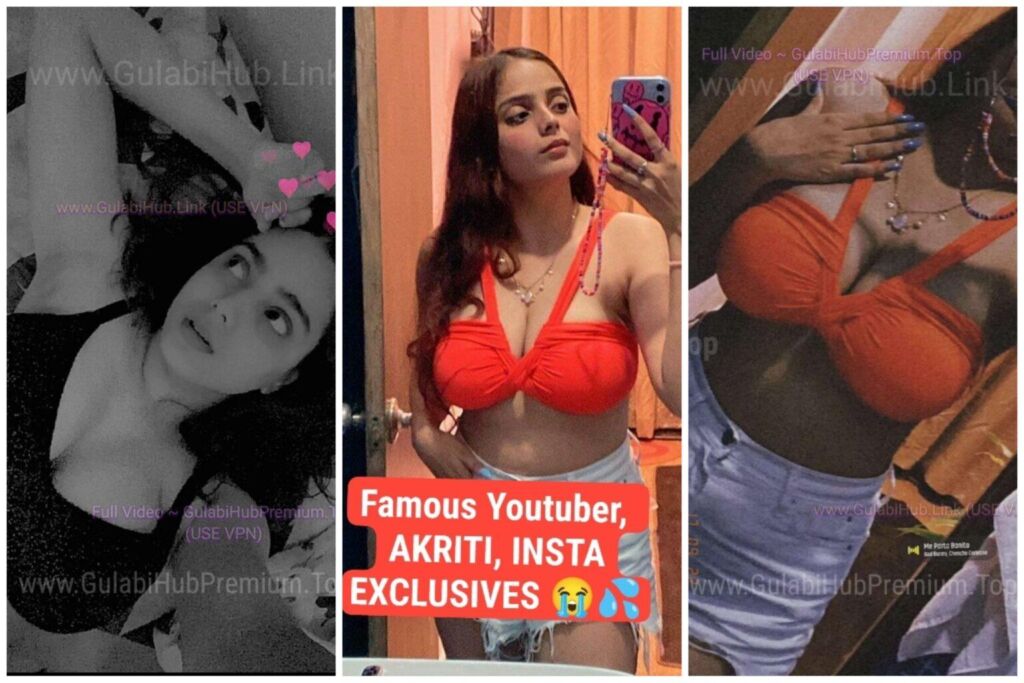 Akriti Bajpai ~ Famous Youtuber BIG MELONS INSTA EXCLUSIVES MERGED IN ONE, FIRST ON NET