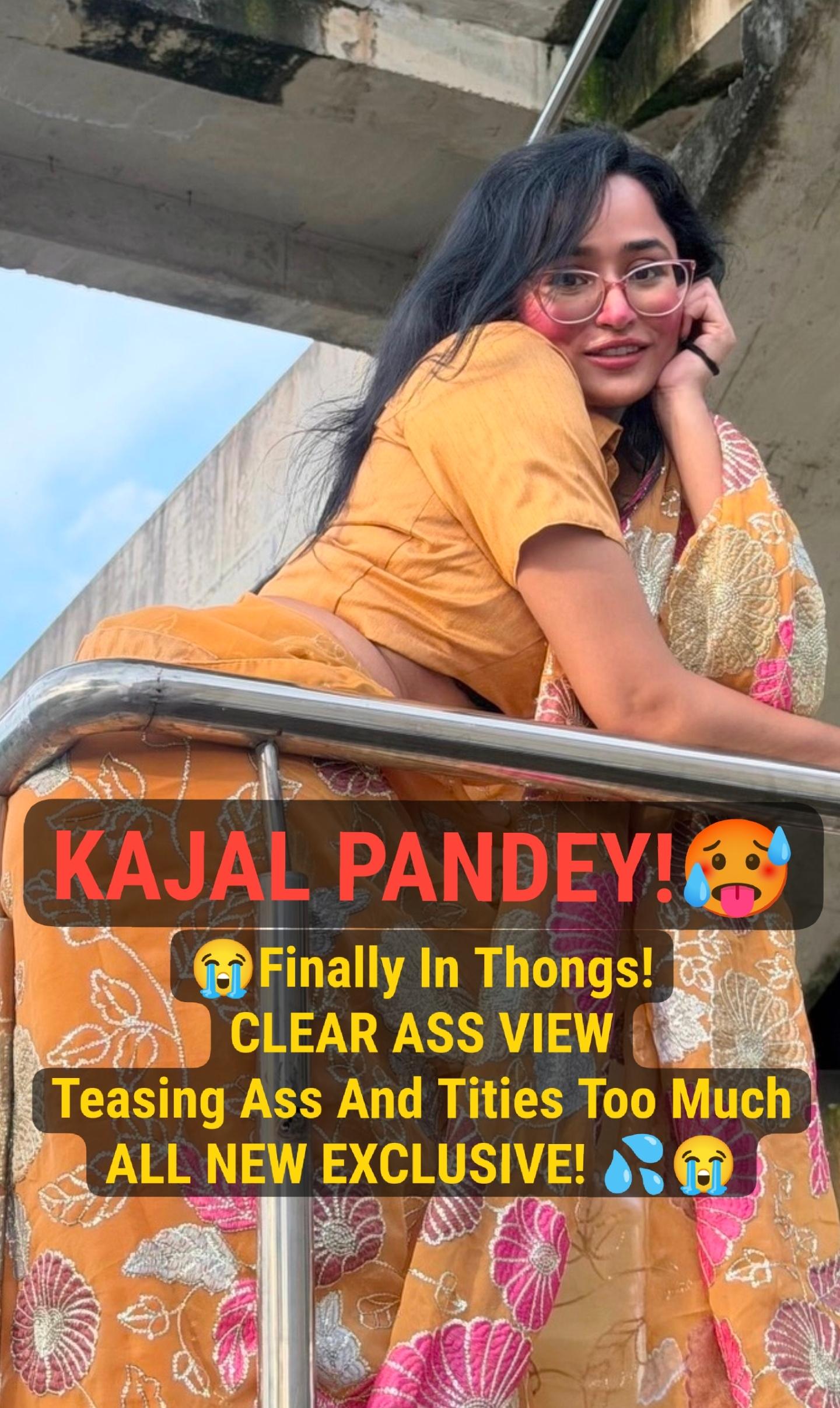 KAJAL PANDEY ~ She Aint Even Hiding Her Ass Now, Clear Closeup And Fucking Jiggly Videos Merged FIRST ON NET