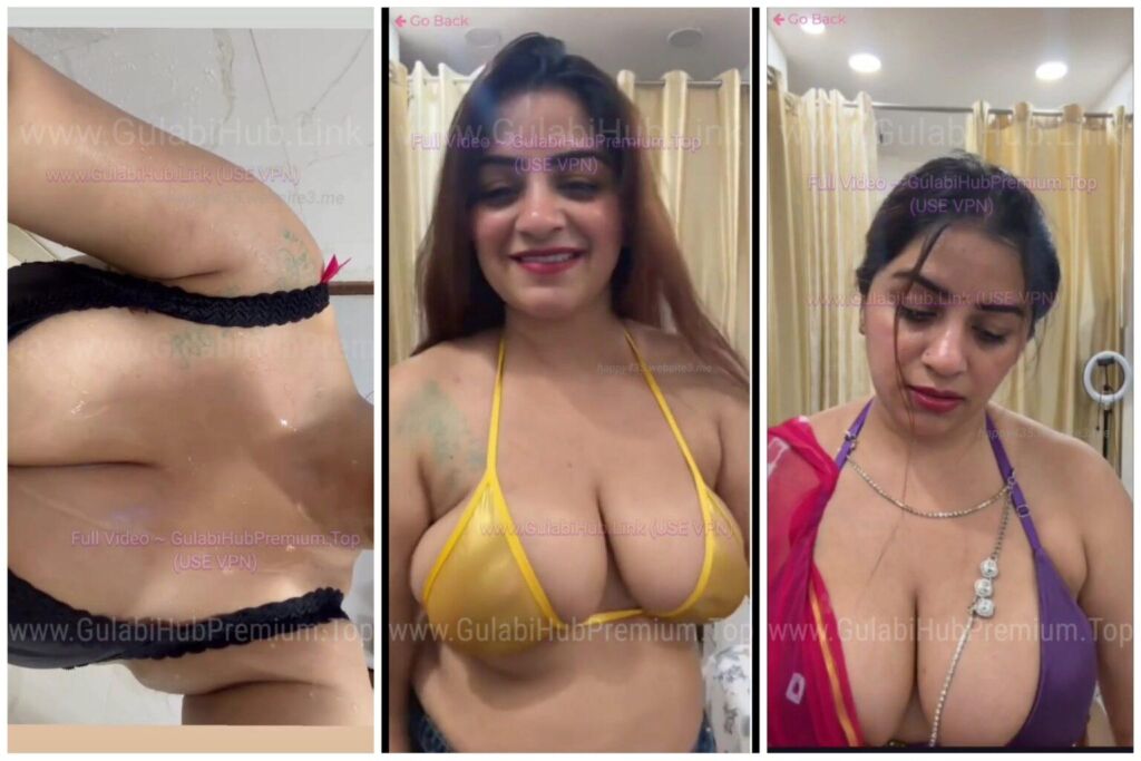 Vandana Pathak ~ Full Tities Exclusive Bitch Super Famous Insta Celeb Booby Show