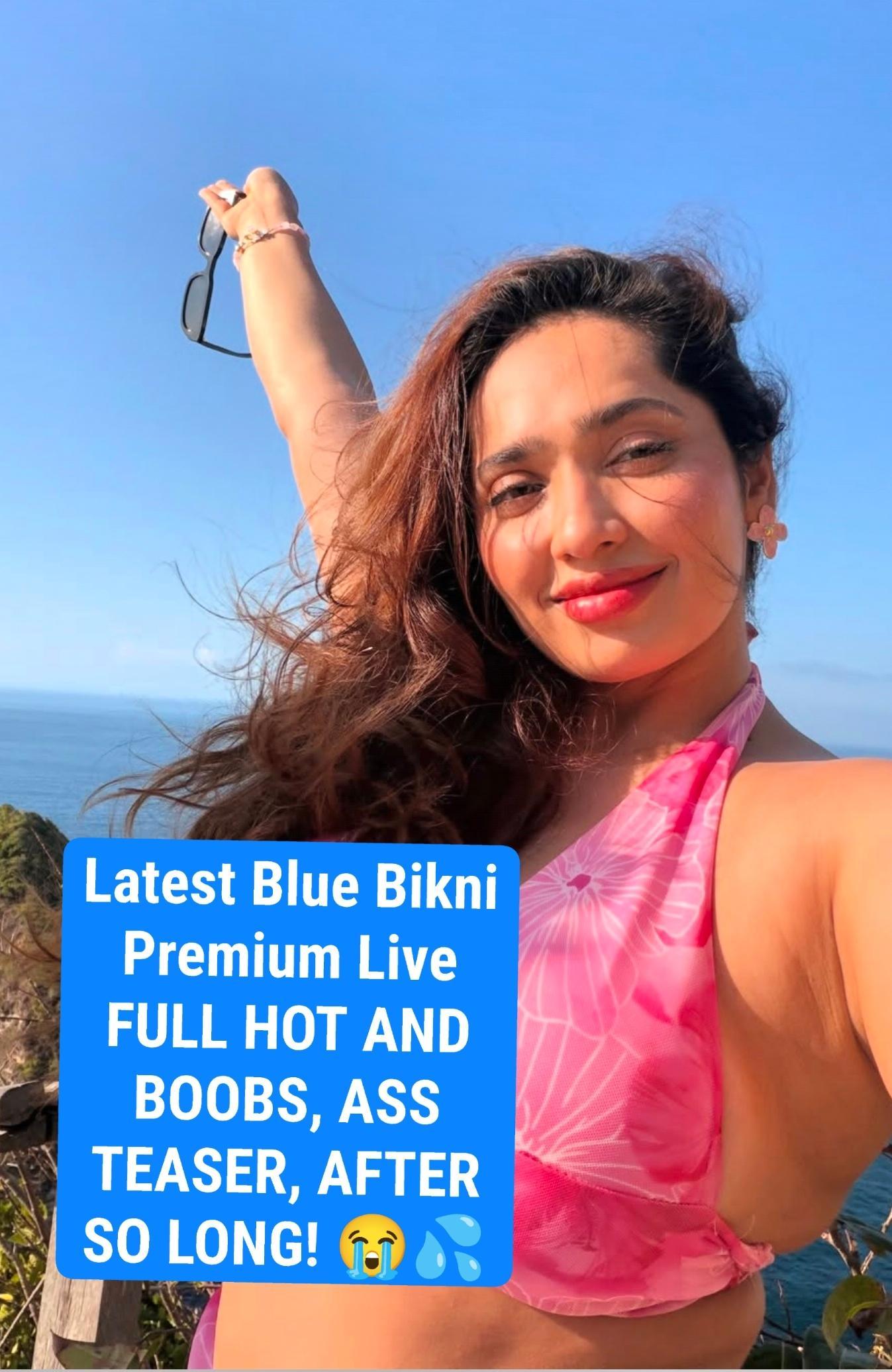 Aditi Mistry ~ Latest Blue Bikini Live First On Whole Internet As Usual SHE AFTER SO LONG DONT MISS