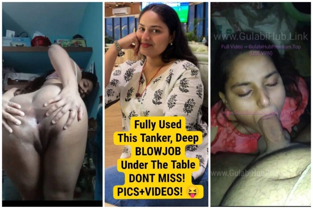 THIS MAY GETS DELETED ~ The Guy Is Only A Fan Of Her Bigg Asshole And Sucking Dick Under Dinner Table