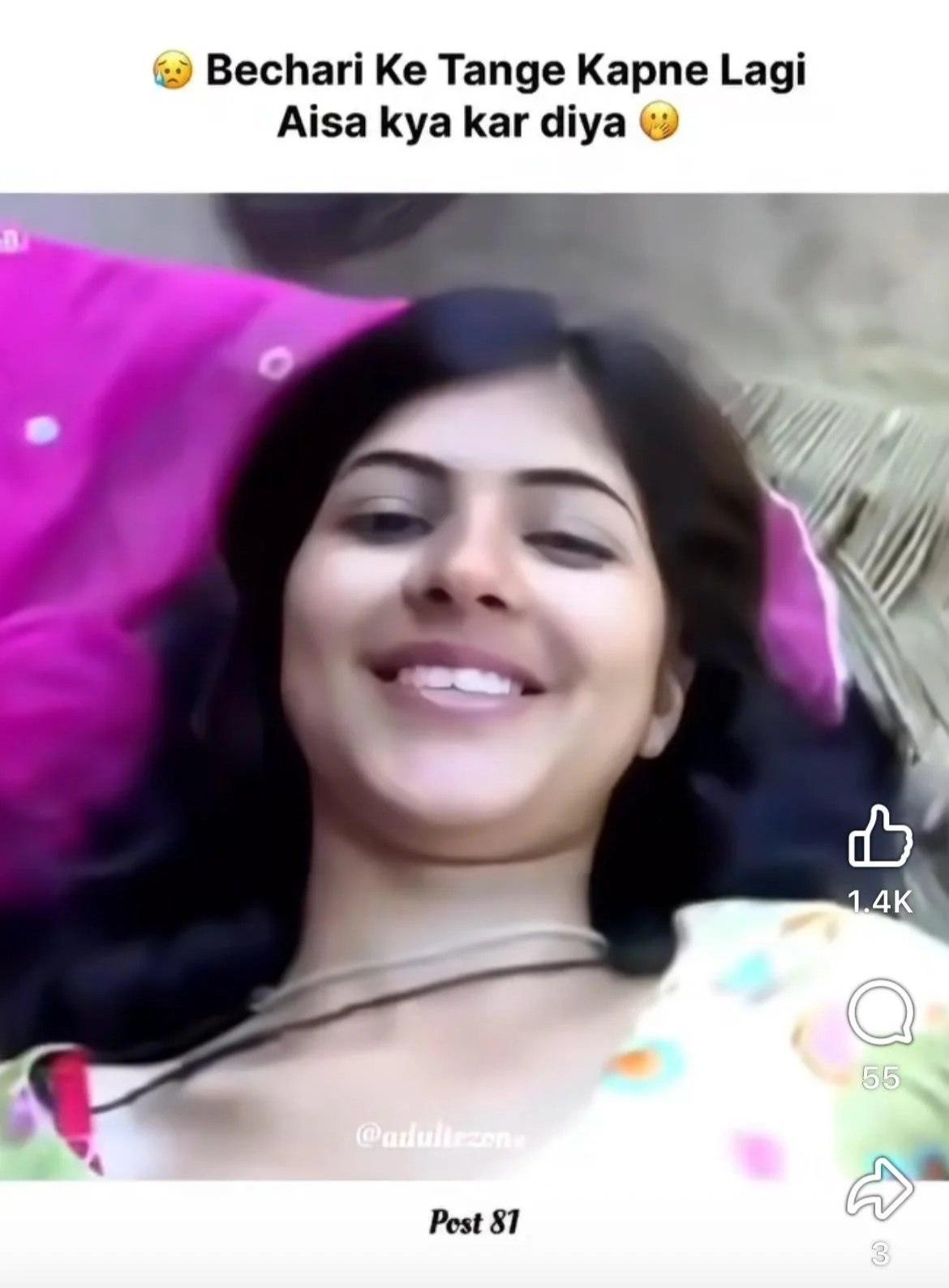 MOST VIRAL MMS ~ “KYA HUA KHAMOSH KYU HO?” While Rubbing Dick Forcefully Into Her